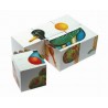 Dřevěné kostky obrázkové (kubus) MINI 6 ks